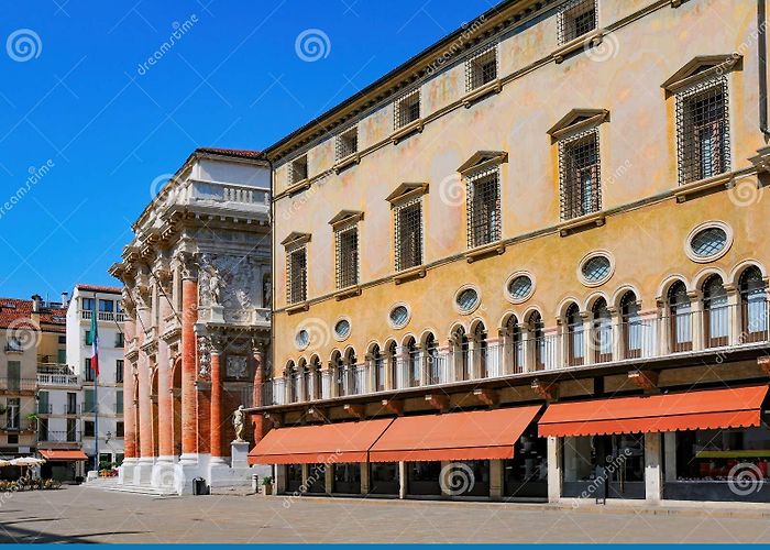 Palazzo del Monte di Pietà Scenic View of Palazzo Del Monte Di Pieta with Church of San ... photo