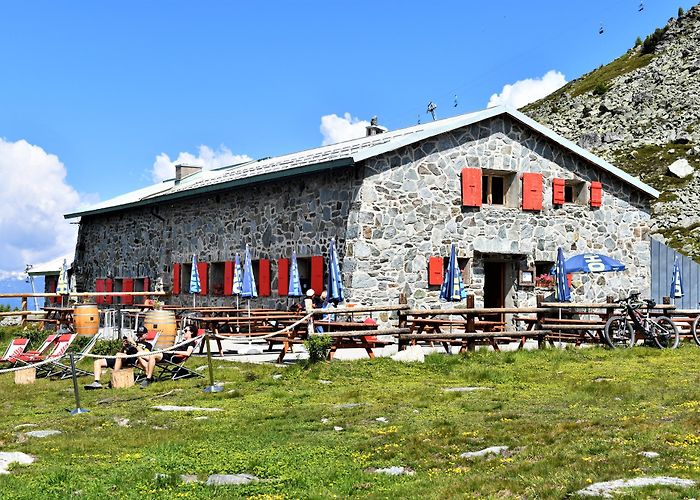 La Bella Tola St-Luc/Tignousa - Cabane Bella Tola n°21 • Hiking route ... photo