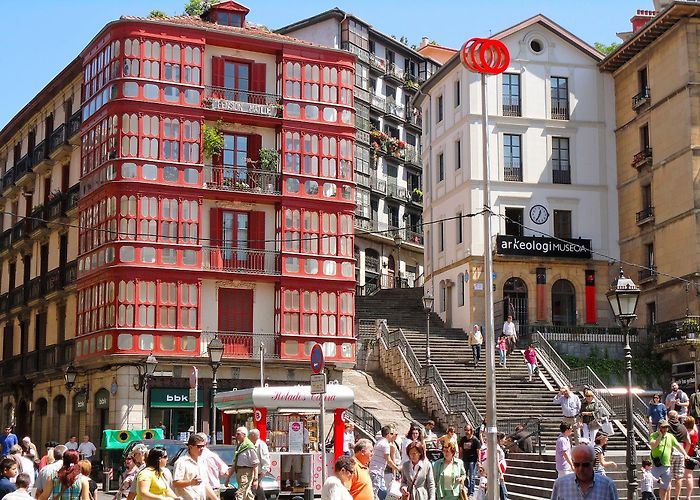 Calzadas de Mallona Old Quarter | Explore Bilbao | Guggenheim Museum Bilbao photo