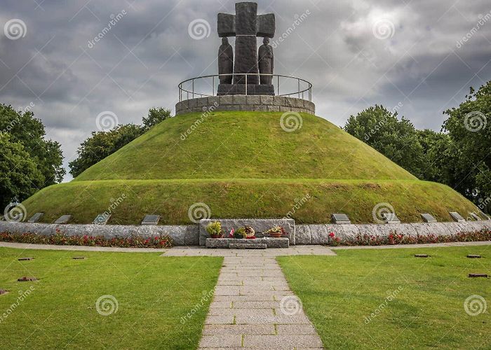 Botanical Garden of Bayeux German War Graves at La Cambe, France Stock Photo - Image of ... photo