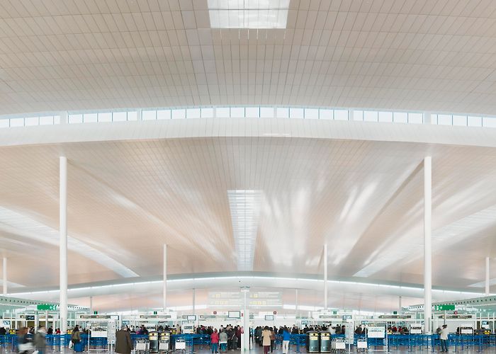 Barcelona Airport (El Prat de Llobregat ) (BCN) Terminal 1 at the Barcelona Airport – Ricardo Bofill Taller de ... photo