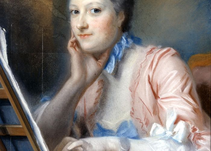 Musée Vert Veron de Forbonnais Maurice-Quentin de LA TOUR - III Named sitters E-L photo