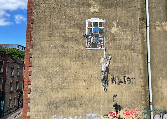 Well Hung Lover Graffiti Bristol Street Art | Street Art Everywhere photo