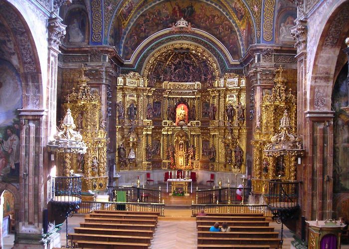Parroquia Santa Maria Iglesia de Santa María, Los Arcos #Navarra #CaminodeSantiago ... photo