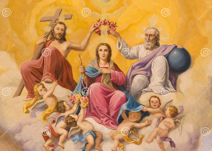 Maria Plain Basilica 799 Coronation Virgin Mary Stock Photos - Free & Royalty-Free ... photo