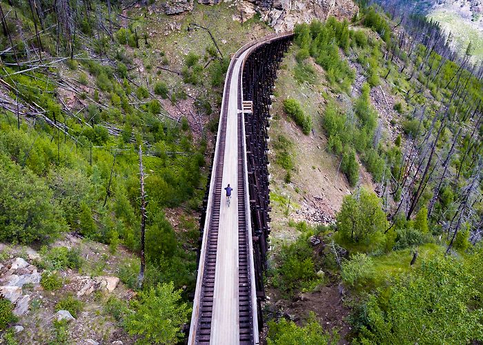 Myra Canyon Kettle Valley Railway Trestles Myra Canyon Trestles - Kettle Valley Railway photo