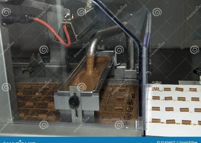 Maison Cailler Swiss Chocolate Factory Making Chocolate Inside Maison Cailler Chocolate Factory Broc ... photo