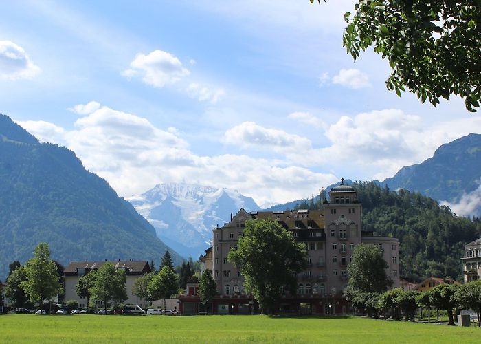 Interlaken East Port How to Spend Four Days in Interlaken — shoestring sightseeing photo