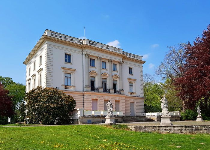 Agra Park White house in the agra park Markkleeberg photo