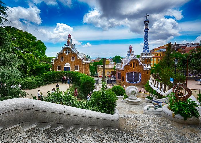 Greek Theatre Gardens Smarthistory – Antoni Gaudí, Park Güell photo