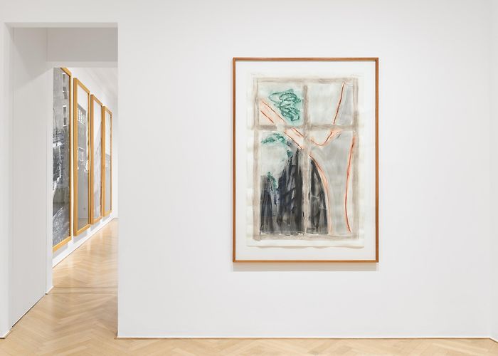 Luis Seoane Museum Günther Förg-Häuser-und-Fenster-2024 - Galerie Max Hetzler photo