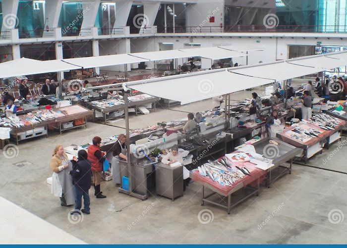 Matosinhos Market Matosinhos Market Interior View. Editorial Stock Image - Image of ... photo