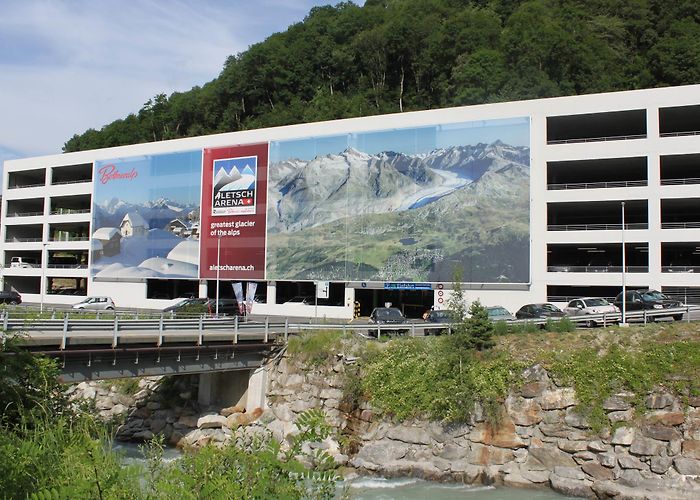 Aletsch Arena Betten Valley Station car park – enjoy car-free holidays photo