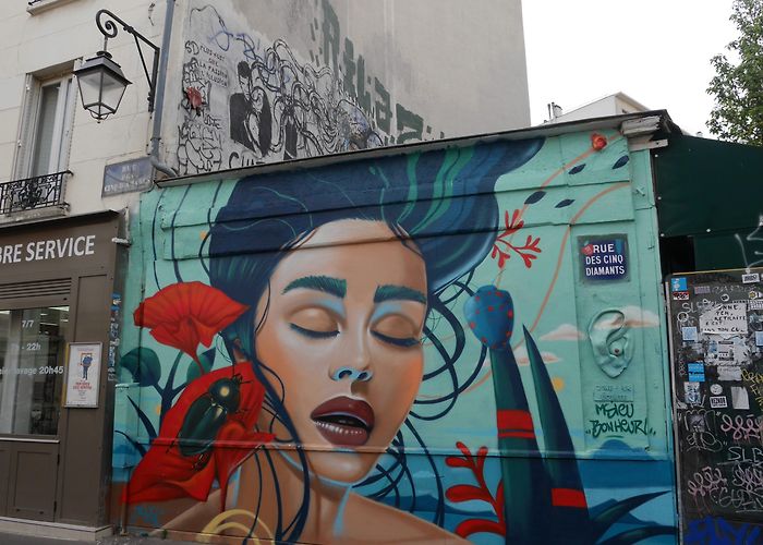 La Butte-aux-Cailles La butte aux cailles in Paris: history and Street Art. photo