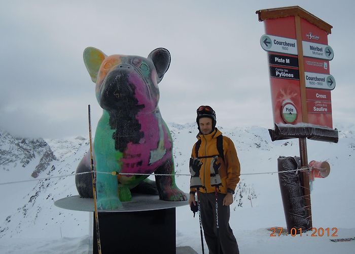 Combe Ski Lift Courchevel, FRANCE - 2001, 2005, 2009 & 2012 | Skiing, France, Resort photo