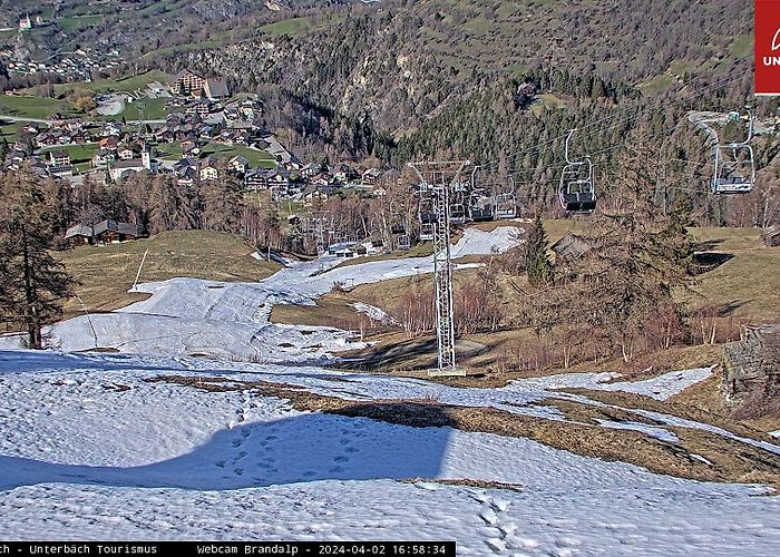 Sesselbahn Unterbäch - Brandalp iSKI - Ski Resort Unterbäch - Brandalp - ski area closed photo