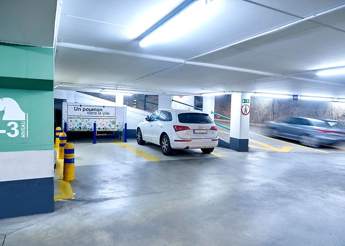 Parking Beffroi Une première à Namur : Interparking installe un « poumon dans la ... photo