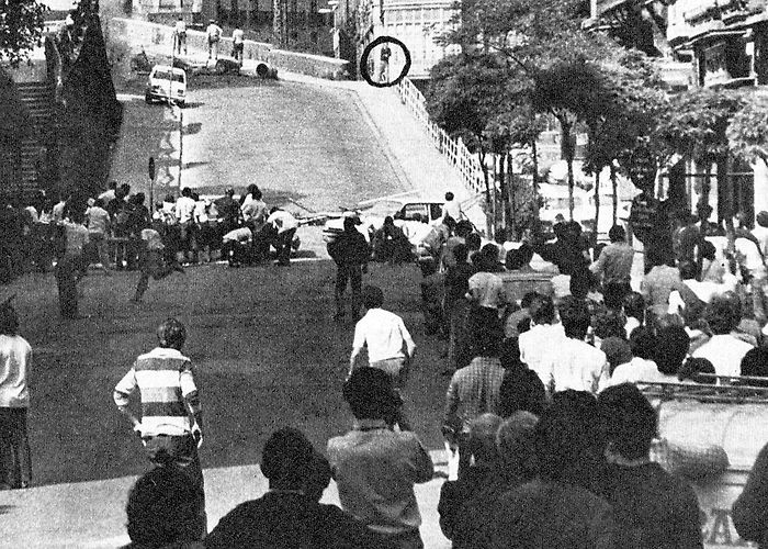 San Sebastian Police Headquarters Spanish police killed Joseba Barandiaran in San Sebastian photo