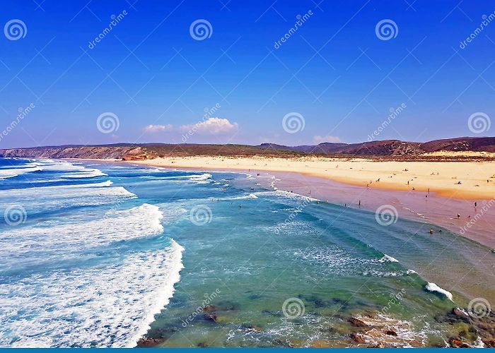 Carrapateira Beach Surf Spot Carrapateira Beach in the Algarve Portugal Stock Image - Image of ... photo