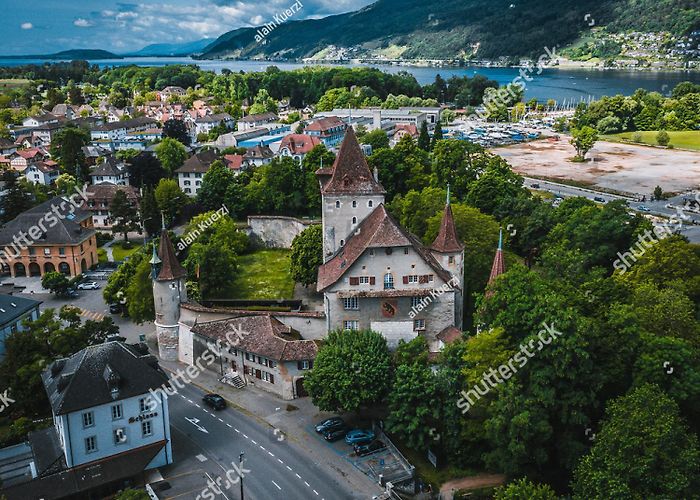 Schloss Nidau Castle Nidau City Biel Stock Photo 1761354776 | Shutterstock photo
