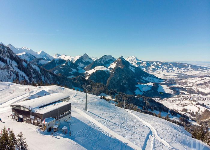 Ski Lift Charmey - Vounetse Parcours La Valsainte - Vounetz | La Gruyère photo