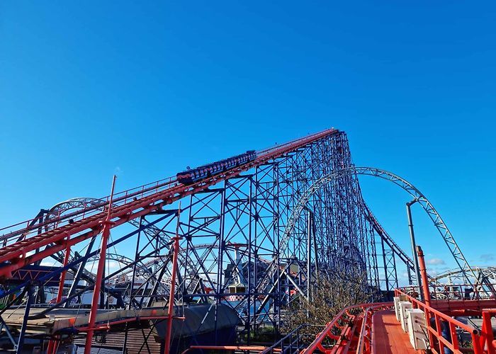 Blackpool Pleasure Beach Blackpool Pleasure Beach launching thrilling Big One experience ... photo