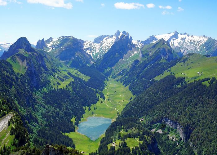 Hoher Kasten The most beautiful mountaineering routes in Schwende-Rüte ... photo