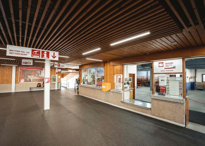 Betten Tal - Betten Dorf Reaching your destination with Aletsch Bahnen photo