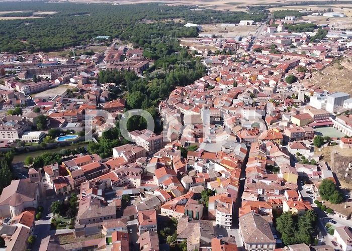 Bullring of Valladolid Peñafiel, village of Valladolid with bu... | Stock Video | Pond5 photo