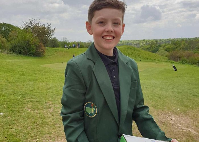 Wycombe Heights Golf Club 11-year-old golf prodigy follows heroes footsteps by winning ... photo