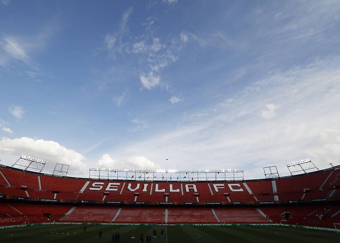 Olympic Stadium, Seville Seville ready to host thousands of fans ahead of Europa League ... photo
