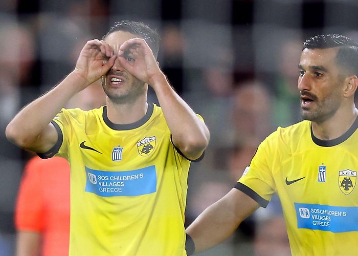 SOS Children's Villages Brighton 2-3 AEK Athens: Seagulls narrowly beaten on Europa League ... photo