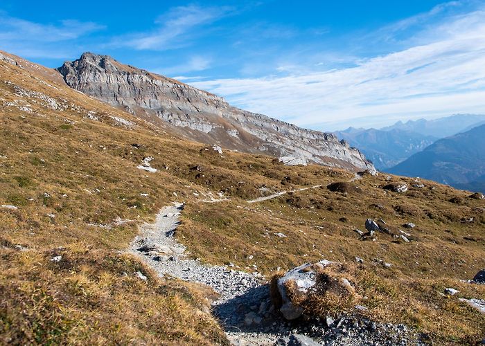 Naraus Höhenweg Naraus - Segneshütte- Alp Nagens • Mountain Hike ... photo