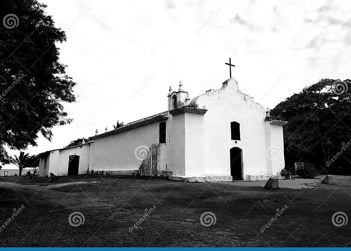 Quadrado Square Quadrado Square Church Trancoso Bahia Stock Photo - Image of white ... photo