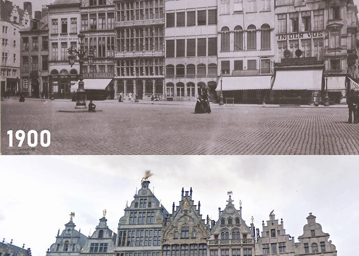 Parking Grote Markt De Grote Markt Antwerp, Belgium. : r/OldPhotosInRealLife photo