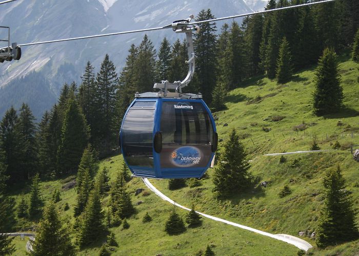 Gondelbahn Kandersteg-Oeschinen Gondelbahn Oeschinensee • Cable Car » TALK White Label Web photo