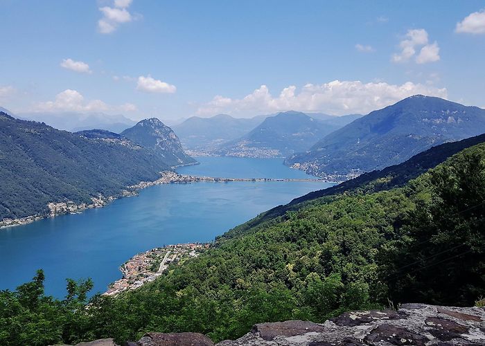 Mount San Giorgio Reach Lake Lugano within a few minutes, by using our private cable ... photo