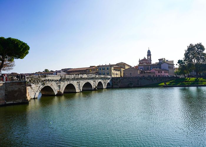Tiberius Bridge Tiberius bridge, a passage dated 14 AD - Visit Rimini photo