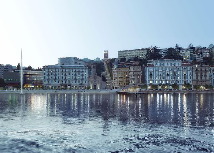 Tassino Park Redevelopment of Belvedere garden, landing stage, stairway and ... photo