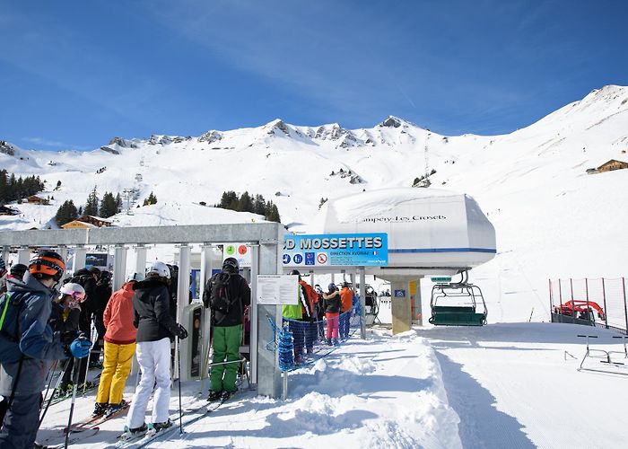 Mossettes Mossettes Chairlift - Equipment Les Crosets, Region Dents du Midi photo