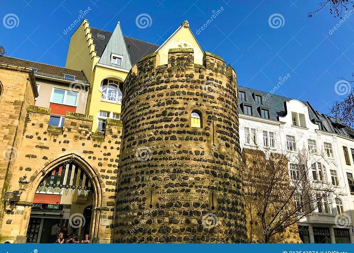 Stadtmauer Old Town Gate and Tower in Bonn, Germany Editorial Stock Image ... photo