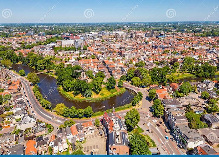 Centre Point Aerial View on City Centre of Alkmaar Netherlands Stock Photo ... photo
