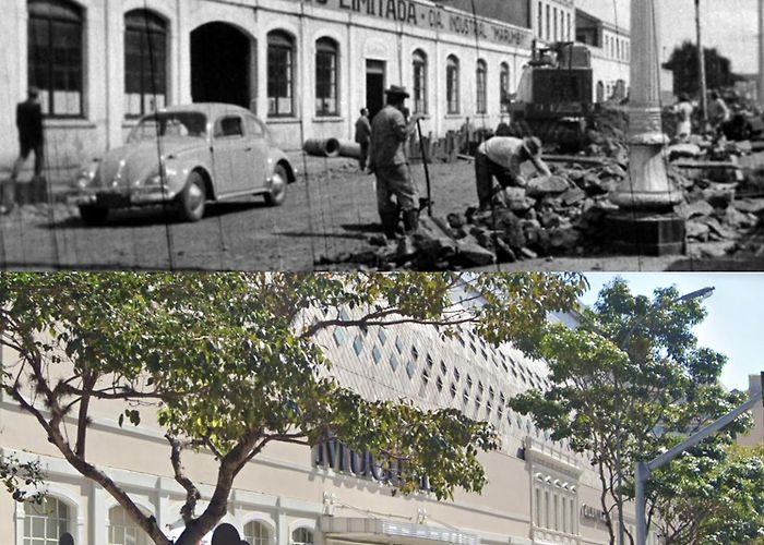 Mueller Mall 1878 factory turned into a shopping mall in 1983. Pictured in the ... photo