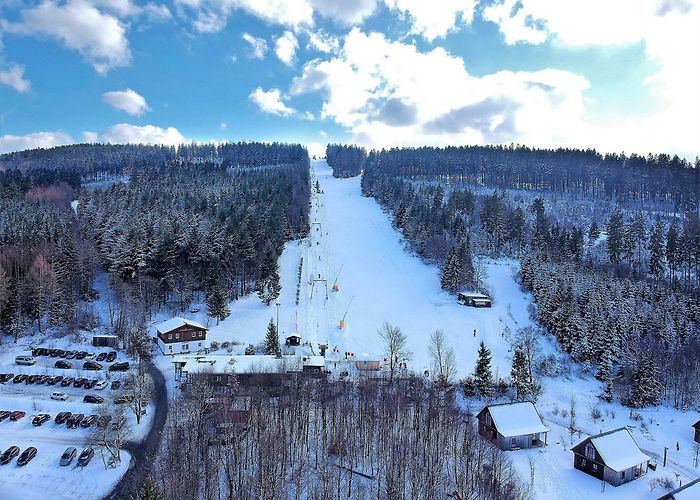 Hohe Lied Ski Lift Winter sports in the Schmallenberg Sauerland and the vacation ... photo