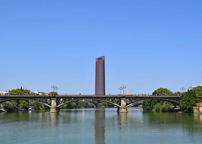 Triana Bridge - Isabel II Bridge Triana Bridge Seville - Isabel II Bridge Sevilla - Visit-Seville.com photo