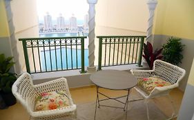 الدوحة Beachfront Luxury Apartment-Pearl Island شقه مطله على الشاطئ بجزيرة اللؤلؤه Exterior photo