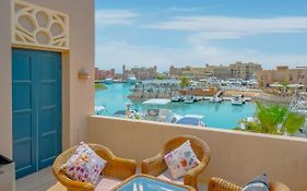 فيلا Seaview Penthouse With Roof In Marina El Gouna Egypt الغردقة Exterior photo