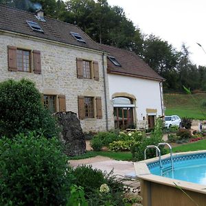 مبيت وإفطار Saint-Laurent-en-Brionnais Maison Les Carrieres Exterior photo