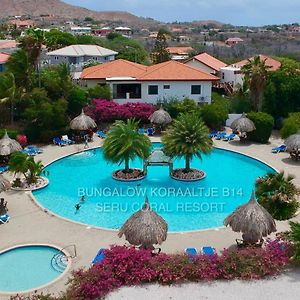 يلمستاد Tropical Bungalow In Seru Coral Resort Curacao With Beautiful Gardens, Privacy And Large Pool Exterior photo
