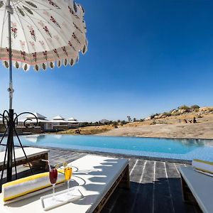 فندق Brij Pola, Jawai - Luxury Jungle Camp With Private Pools Jawai Bandh Exterior photo